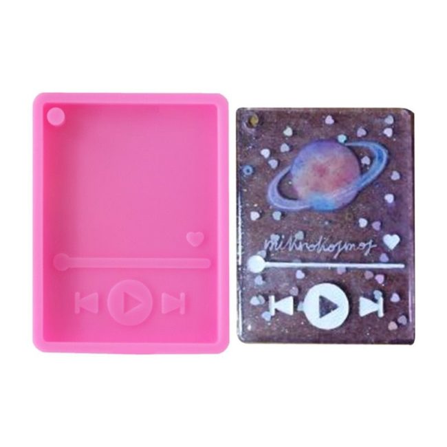Molde De Silicone Spotify com Play de Música P - DmaltaStore