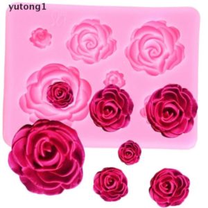 Molde De Silicone Rosas - DmaltaStore
