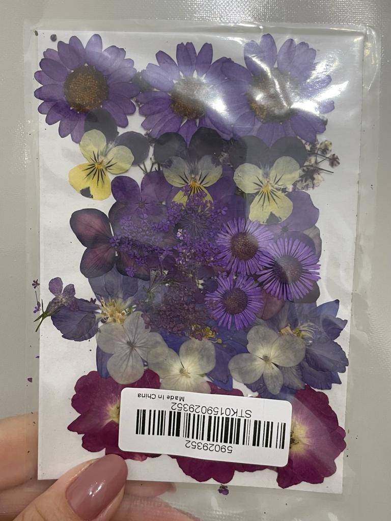 Flor Natural Desidratada Violeta - DMaltaStore - Imagem 2