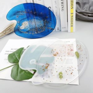 Molde De Silicone Paleta de Pintura Lisa - DmaltaStore