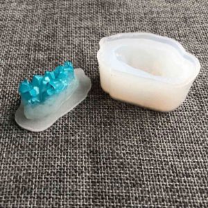 Molde De Silicone Cristal Geodo 1 - DmaltaStore