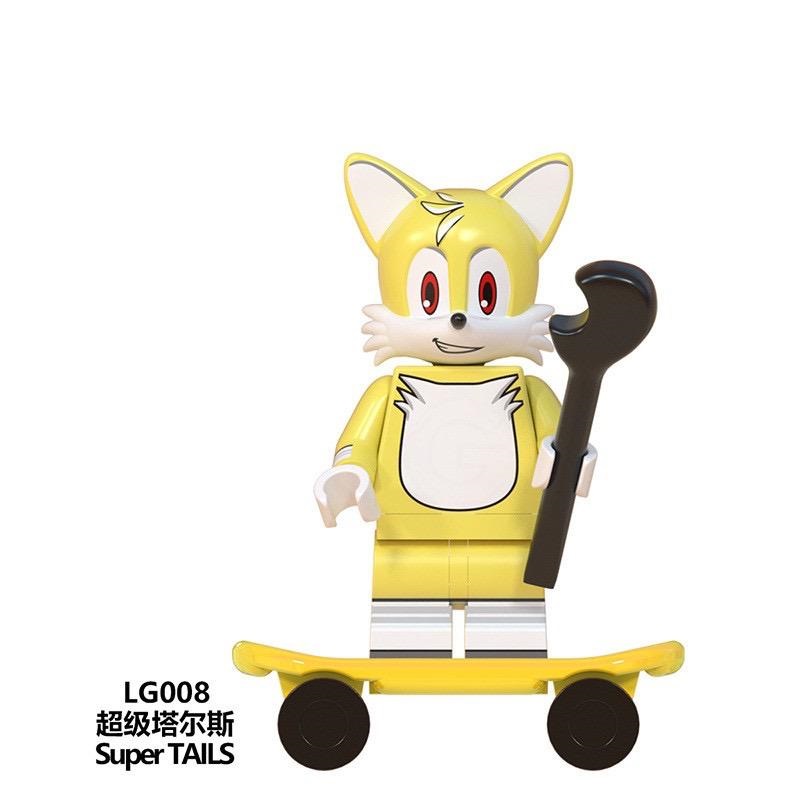 Sonic TAILS - Bloco de Montagem - Stocktoys