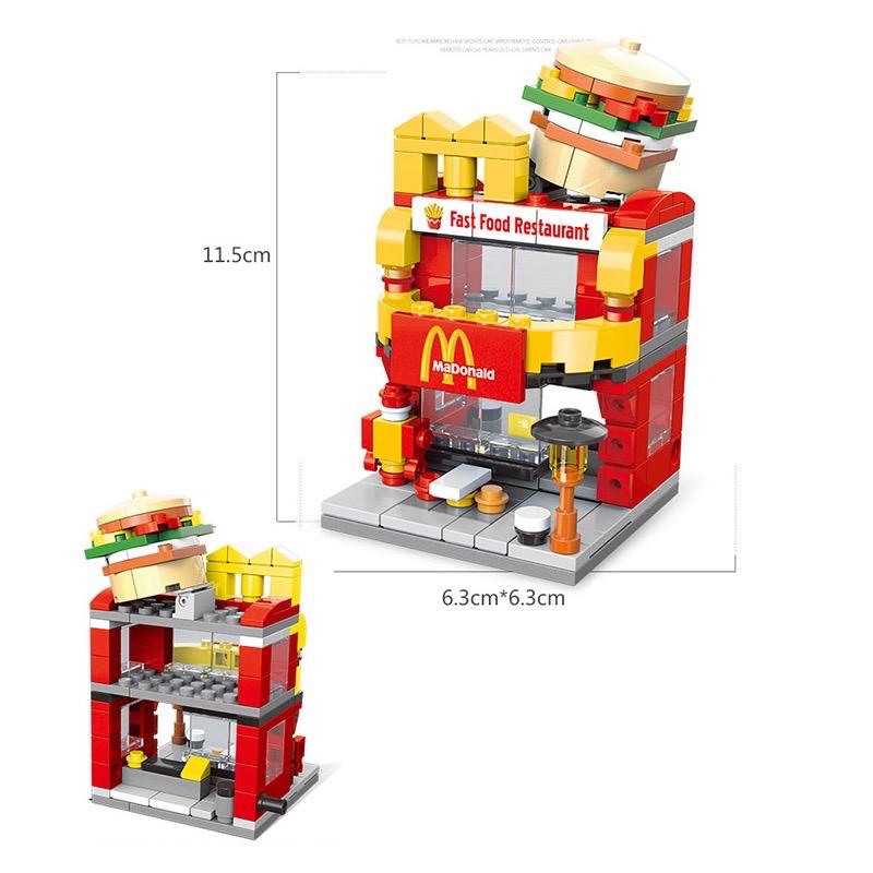 Blocos de Montar Minicidade McDonald’s – DmaltaStore – D.Malta Store