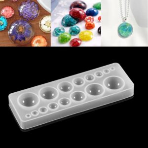 Molde De Silicone 8 Esferas - DmaltaStore