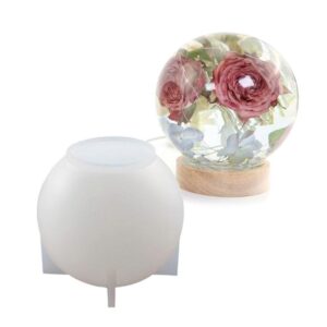 Molde De Silicone Esfera 8cm - DmaltaStore