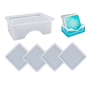 Molde De Silicone Suporte e Porta Copos - DmaltaStore