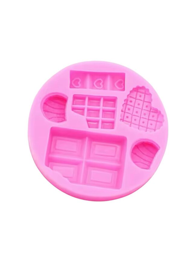 Molde De Silicone Mini Chocolate Mordido - DmaltaStore - Image 3