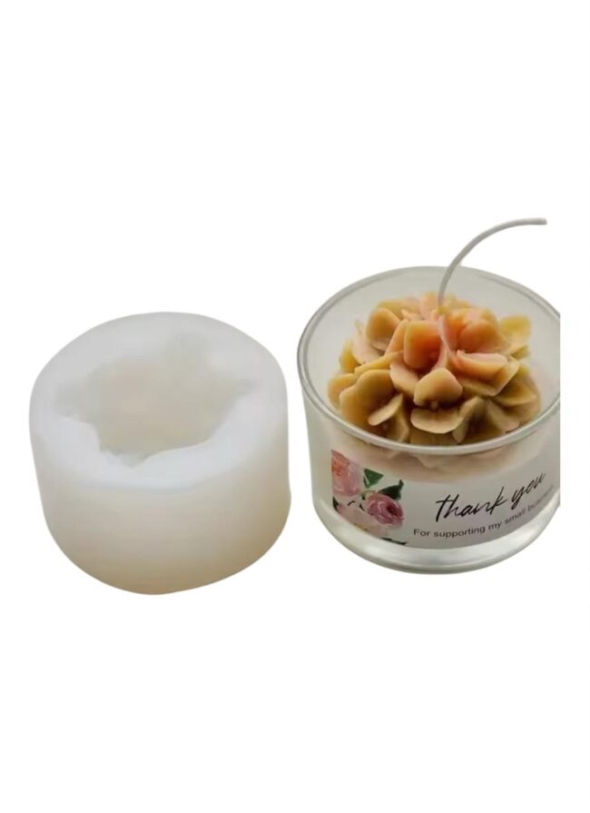 Molde De Silicone Hortênsia 3D - DmaltaStore