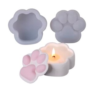 Molde De Silicone Porta Objetos Patinha 7.8x4cm - DmaltaStore