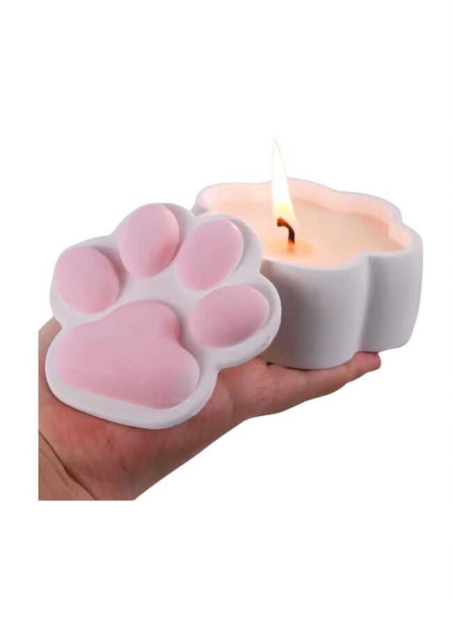Molde De Silicone Porta Objetos Patinha 7.8x4cm - DmaltaStore - Image 4