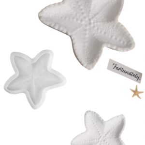 Molde De Silicone Bandeja Estrela do Mar 12x13cm- DmaltaStore