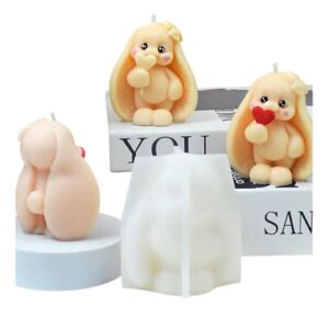Molde De Silicone Coelhinha 3D - DmaltaStore