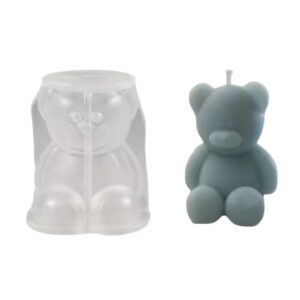 Molde De Silicone Mini Urso 3D 4cm - DmaltaStore