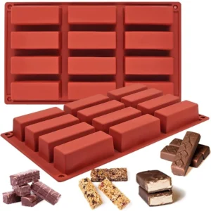 Molde De Silicone Barra de Cereais 29x17cm - DmaltaStore